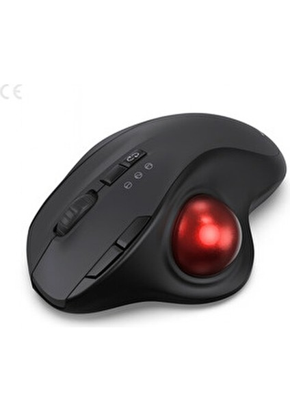 Ergonomik Trackball Mouse Bluetooth 5.1 Sessiz Ayarlanabilir Dpı Parmakla Kontrol Kablosuz & Şarjlı fiyatları