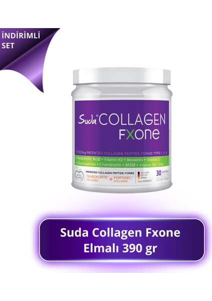 Collagen Fxone Apple 390 gr Elmalı