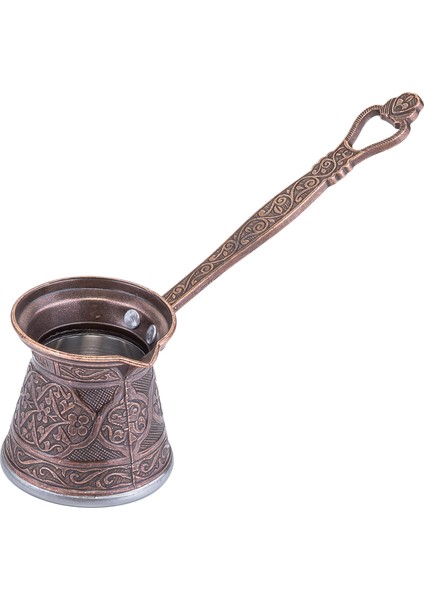 Cezpot Klasik 4 Kişilik Döküm Cezve Indüksiyon (Mıknatıslı) Ocaklara Uyumlu fiyatları