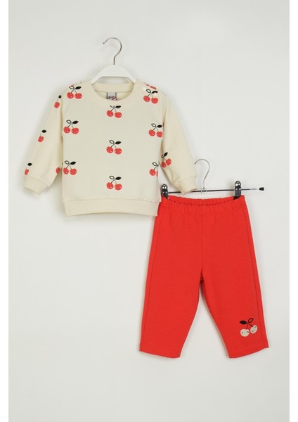 Kirazlı Bebe Takım - Ekru modelleri