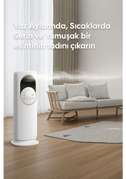 Dekoratif Taşınabilir Sıcak Üfleme Isıtıcı – 180° Hava Sirkülasyonu fiyatları