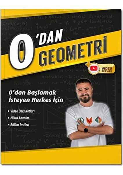 0'dan Geometri Video Destekli Soru Bankası - Mehmet Dural, 2025 Basım, Türkçe İçerik