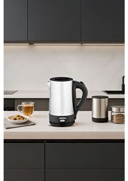 SK-8022 Kablosuz Su Isıtıcı Paslanmaz Çelik Kettle fiyatları