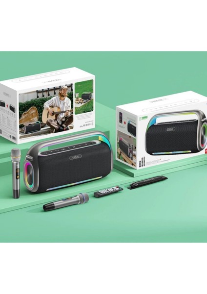 XL-SP920 Şarjlı 2 Mikrofonlu 200W - 18000MAH Bluetooth Hoparlör modelleri