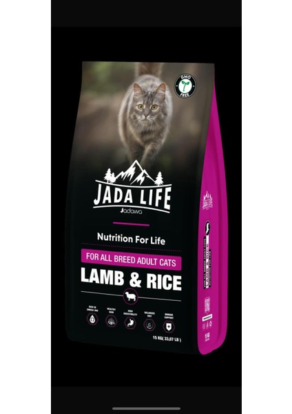Adult Cat Food Wıth Lamb & Rıce 15 kg