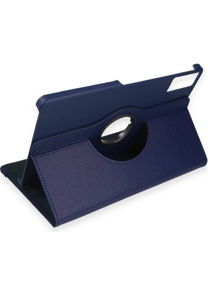 Zengezur Newface Xiaomi Redmi Pad Se Kılıf 360 Tablet Deri Kılıf - Lacivert
