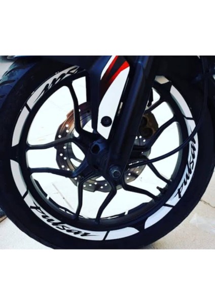 Yeni Özel Motosiklet Jant Şeridi Ön Arka Takım Sağ-Sol/ön-Arka