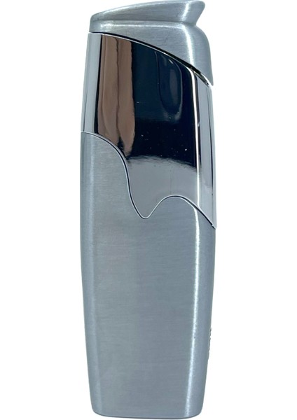 Metal Jet Alev Çakmak - Mat Gümüş Renk 2900