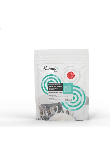 Bulaşık Makinesi Tableti 30 Adet