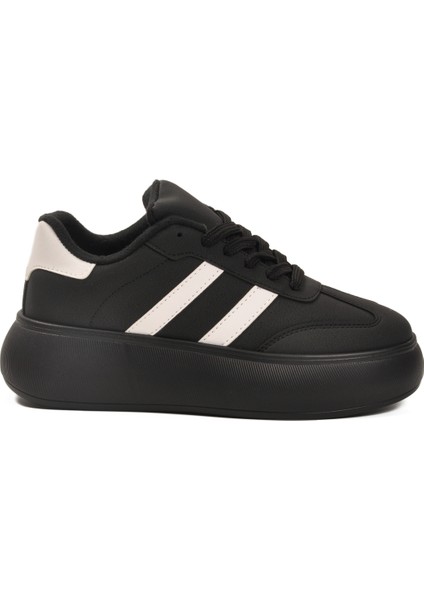 Siyah Yüksek Taban Bağcıklı Unisex Sneaker Dvs-01 Z fiyatları
