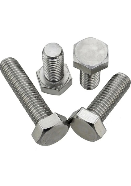 Altıköşe Altıgen Akb Civata M12X35 - 10 Adet