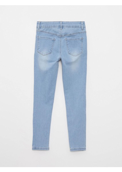 Lcw Kids Indigo Slim Fit Kız Çocuk Jean Pantolon fiyatları