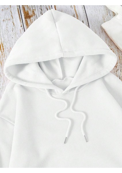 Kadın Polarlı Kapüşonlu Sweatshirt modelleri