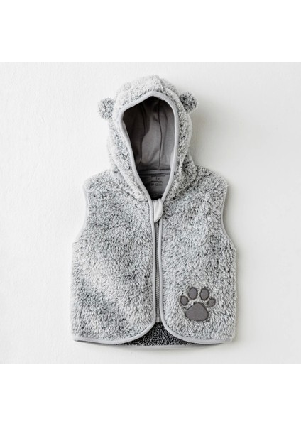 Andywawa AC26026 Keep Smiling Yelek Grey