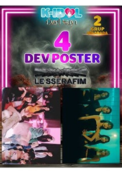 (G)I-Dle ve Le Sserafım - 2024.02