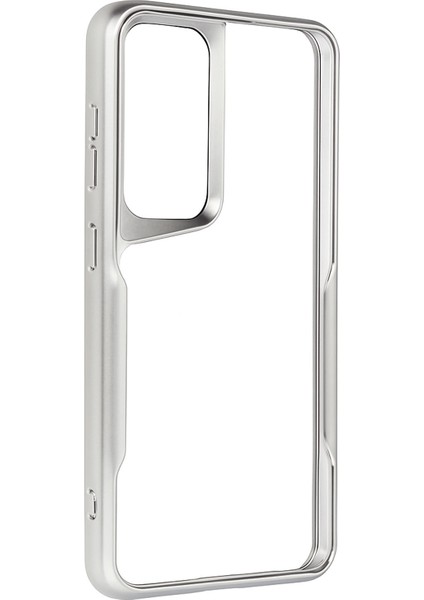 Samsung Galaxy A55 Kılıf Darbe Önleyici Kenar Renkli Silikon Kapak fiyatları