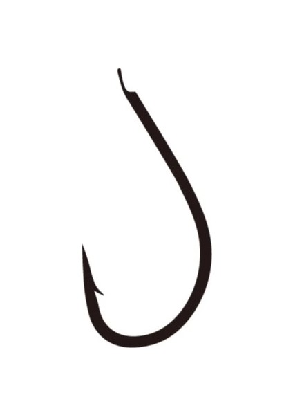 17171 Kısa Sap Black Nikel Olta Iğnesi 15'li Pk No:1