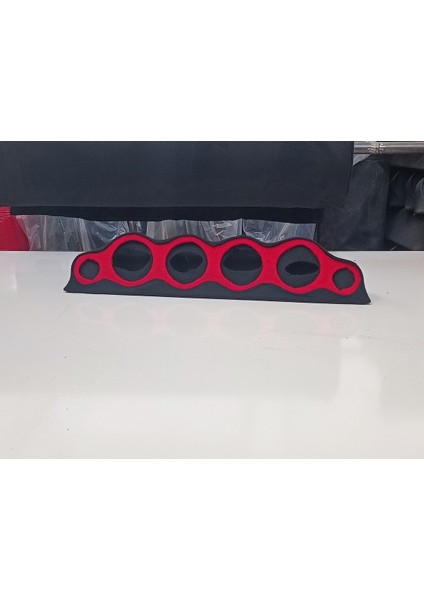 Üniversal Pandizot 4×16 cm 2 Tiz Dik Cadde Polyesterli Fiber Kırmızı Çerçeveli