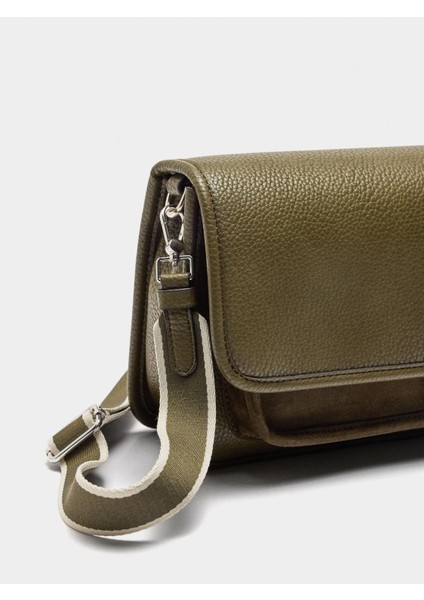 Kapaklı Dokulu Çapraz Çanta fiyatları