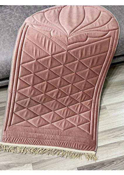 Lüks Ortopedik Diz Ağrıtmayan Süngerli Hediyelik Çeyizlik Burgu Saçaklı Çantalı Seccade indirimleri