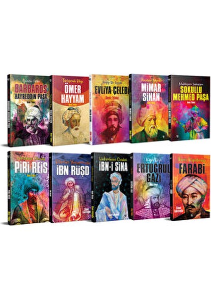 Müslüman Bilim Öncüleri Seti 10 Kitap Kolektif Yazar 2023 Yayınlı