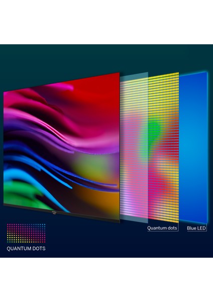 65QG6C14 65" 164 Ekran Uydu Alıcılı 4K Ultra HD Google Smart QLED Plus TV