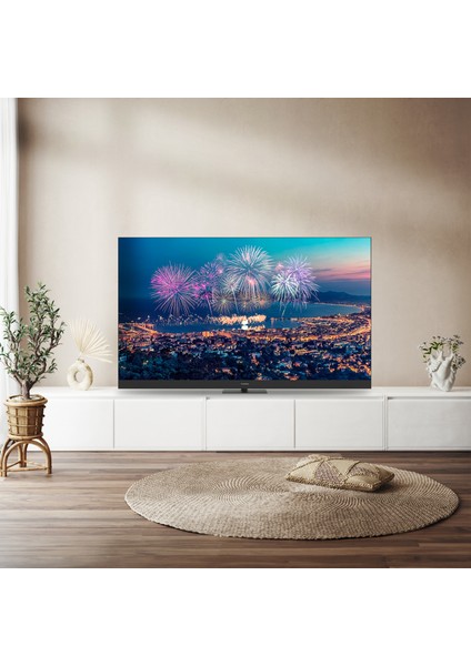 65QG6C14 65" 164 Ekran Uydu Alıcılı 4K Ultra HD Google Smart QLED Plus TV
