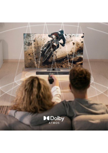 65QG6C14 65" 164 Ekran Uydu Alıcılı 4K Ultra HD Google Smart QLED Plus TV