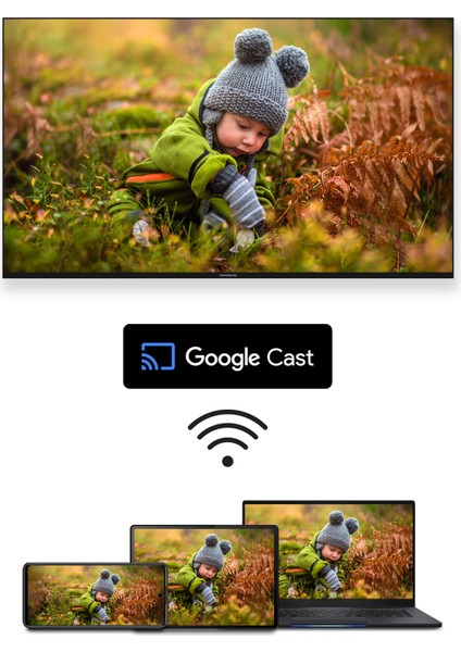 65QG6C14 65" 164 Ekran Uydu Alıcılı 4K Ultra HD Google Smart QLED Plus TV