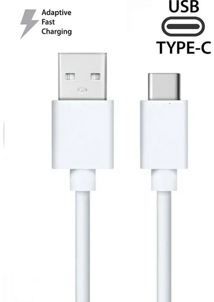 Yeni Nesil Type-C Girişli Hızlı Şarj Kablosu Data Aktarımı Kablosu Samsung Oppo Xiaomi Redmi Uyumlu