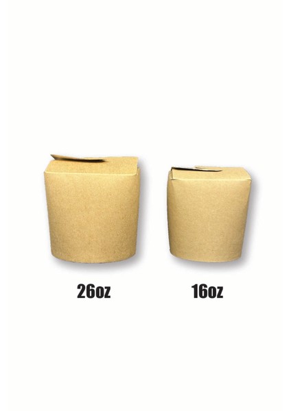 16 Oz Kraft Döner Box fırsatları