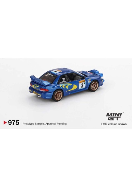 1/64 Subaru Impreza WRC98 1998 Rally Monte-Carlo 3rd Place #3 fiyatları