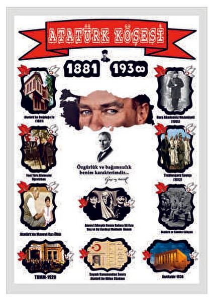 Atatürk Köşesi 1 (Vinil) 70X100 cm