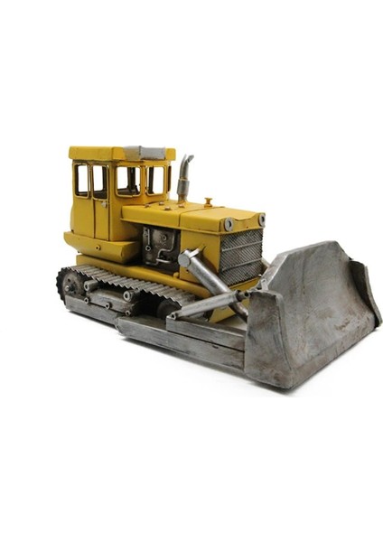 Dekoratif Metal Buldozer