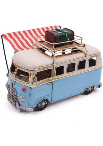 Dekoratif Metal Minibüs Çerçeveli, Kalemlik ve Tenteli fırsatları
