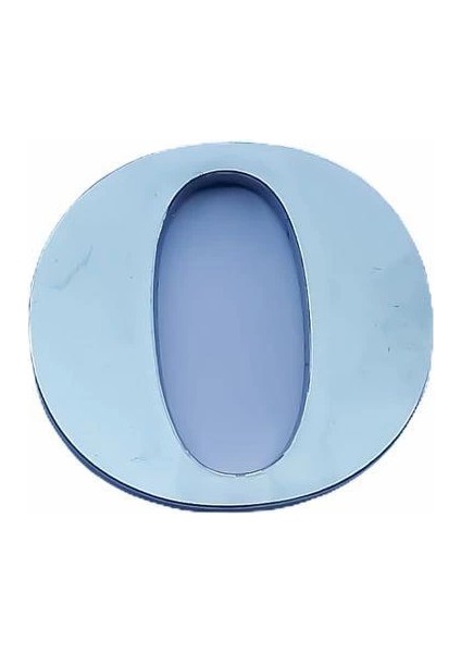Cemax Villa Boy 0 Rakamı 8,5 cm Yapışkanlı