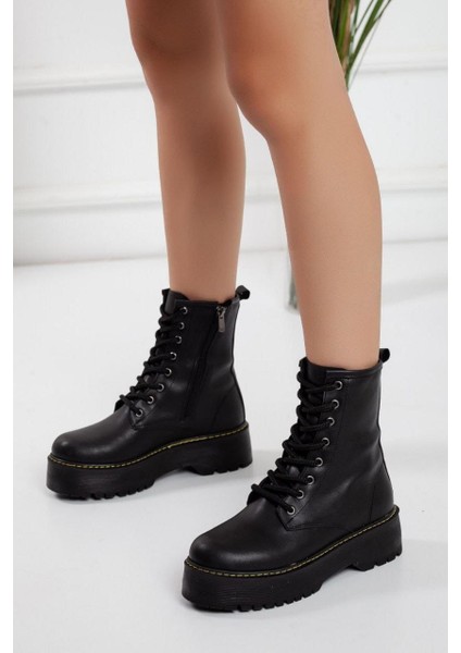 Deri Kadın Bot - Veneto Siyah Cilt fiyatları
