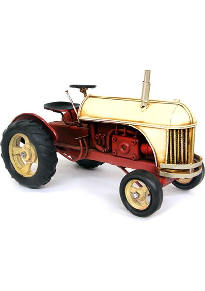 Dekoratif Metal Traktör