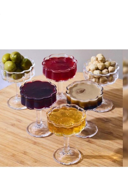 Premium Manolya Cam Sunumluk LVN41980