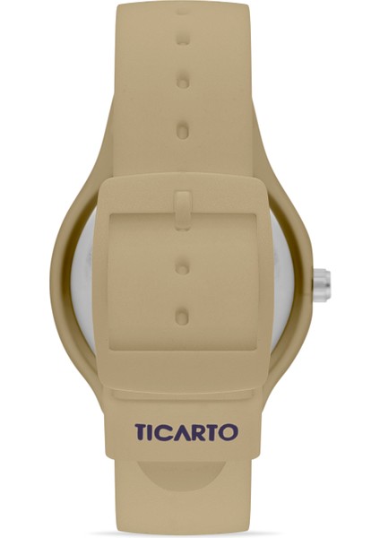 Kadın Slikon Krem Kol Saati TCTSR004406S0202 modelleri
