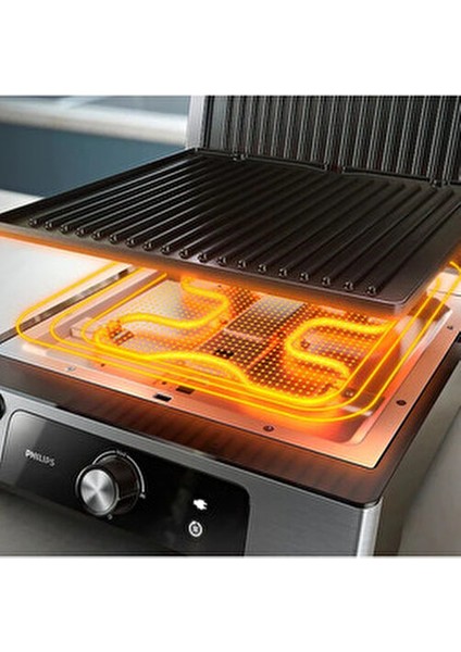 HD6301/90 2200W 5000 Serisi Izgara ve Tost Makinesi modelleri