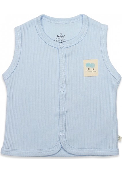 Bistyle Modal Flying Balloons Bebek Yelek BS18110 Mavi