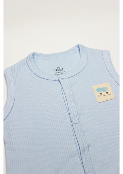 Bistyle Modal Flying Balloons Bebek Yelek BS18110 Mavi modelleri