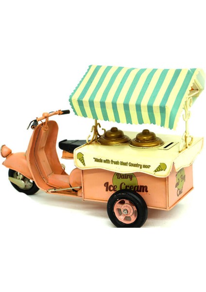Dekoratif Metal Dondurma Arabası fiyatları