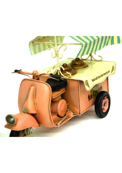 Dekoratif Metal Dondurma Arabası modelleri