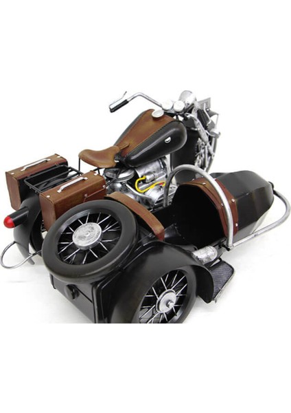Dekoratif Metal Motosiklet Sepetli fırsatları