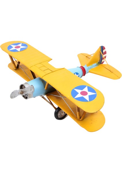 Dekoratif Metal Uçak Çift Kanatlı modelleri