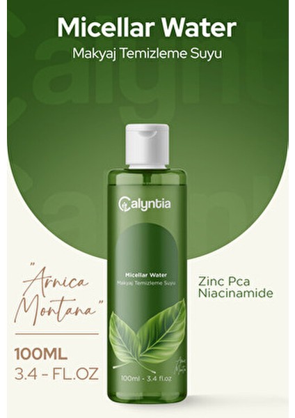 Tüm Ciltler Için Makyaj Temizleyici Micellar Su, Arnika Montana 100 ml