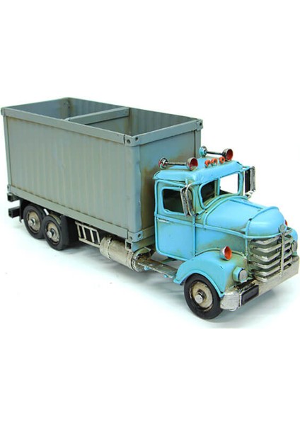 Dekoratif Metal Kartvizitlik Kalemlik Kamyon