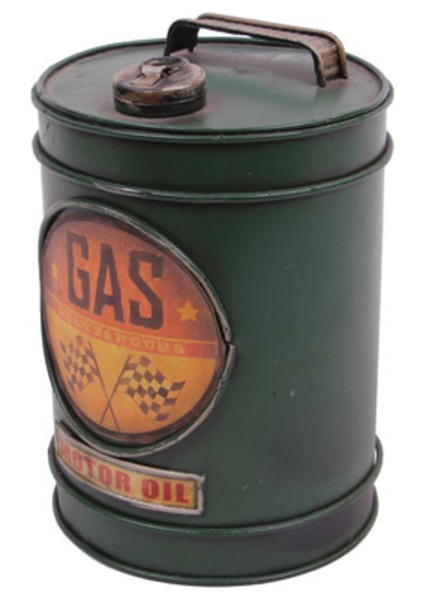 Dekoratif Metal Yakıt Bidonu Kumbaralı modelleri